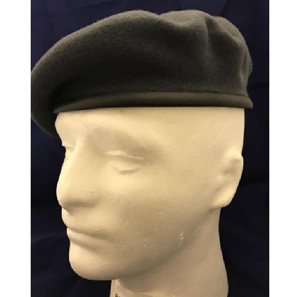 Small Crown RAF Beret leather band (Silk Lined) - RAF Regiment Heritage